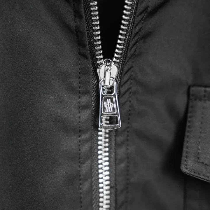 Moncler - Cotton Gabardine Zip-Up - Afbeelding 5