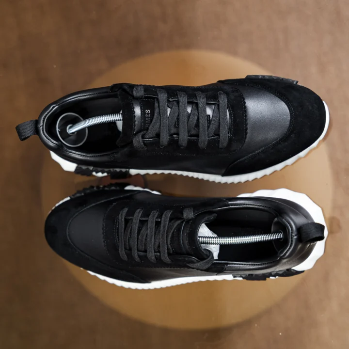 Hermes Bouncing Black Leather - Afbeelding 2