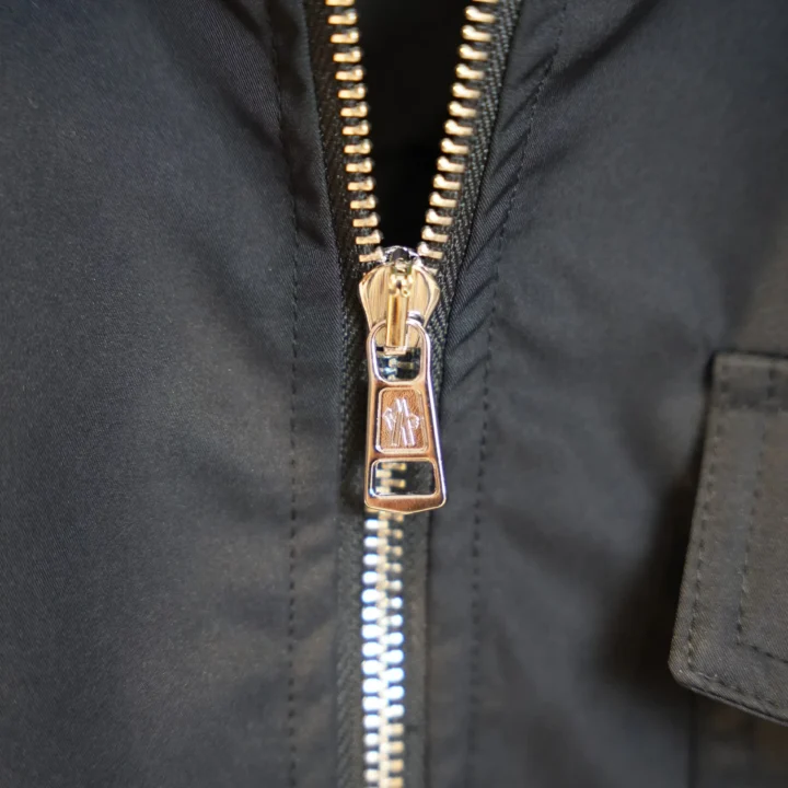Moncler - Cotton Gabardine Black - Afbeelding 3
