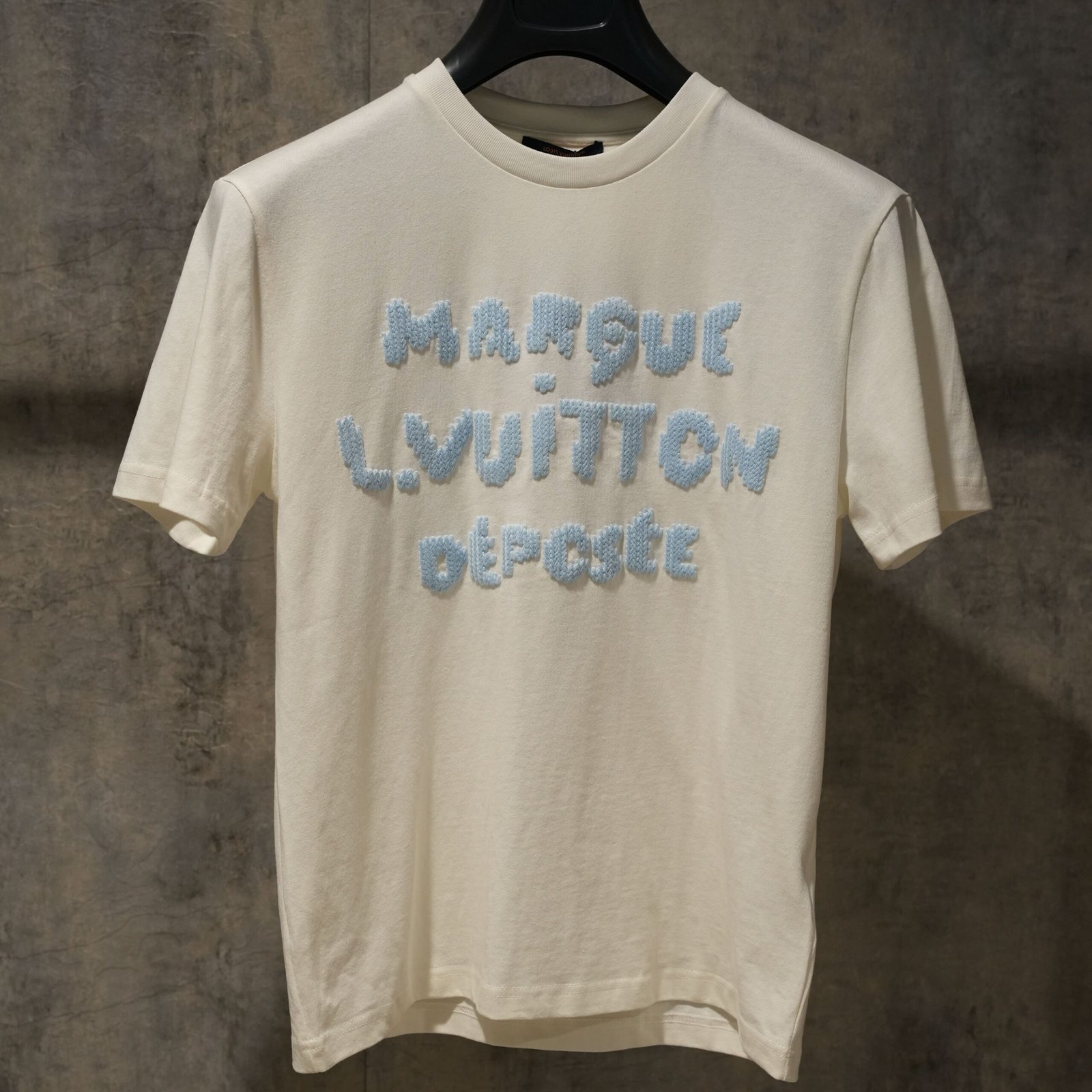 Louis vuitton Embroidered Signature T-Shirt white