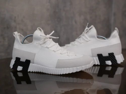 Hermès Lift Slip-On - White