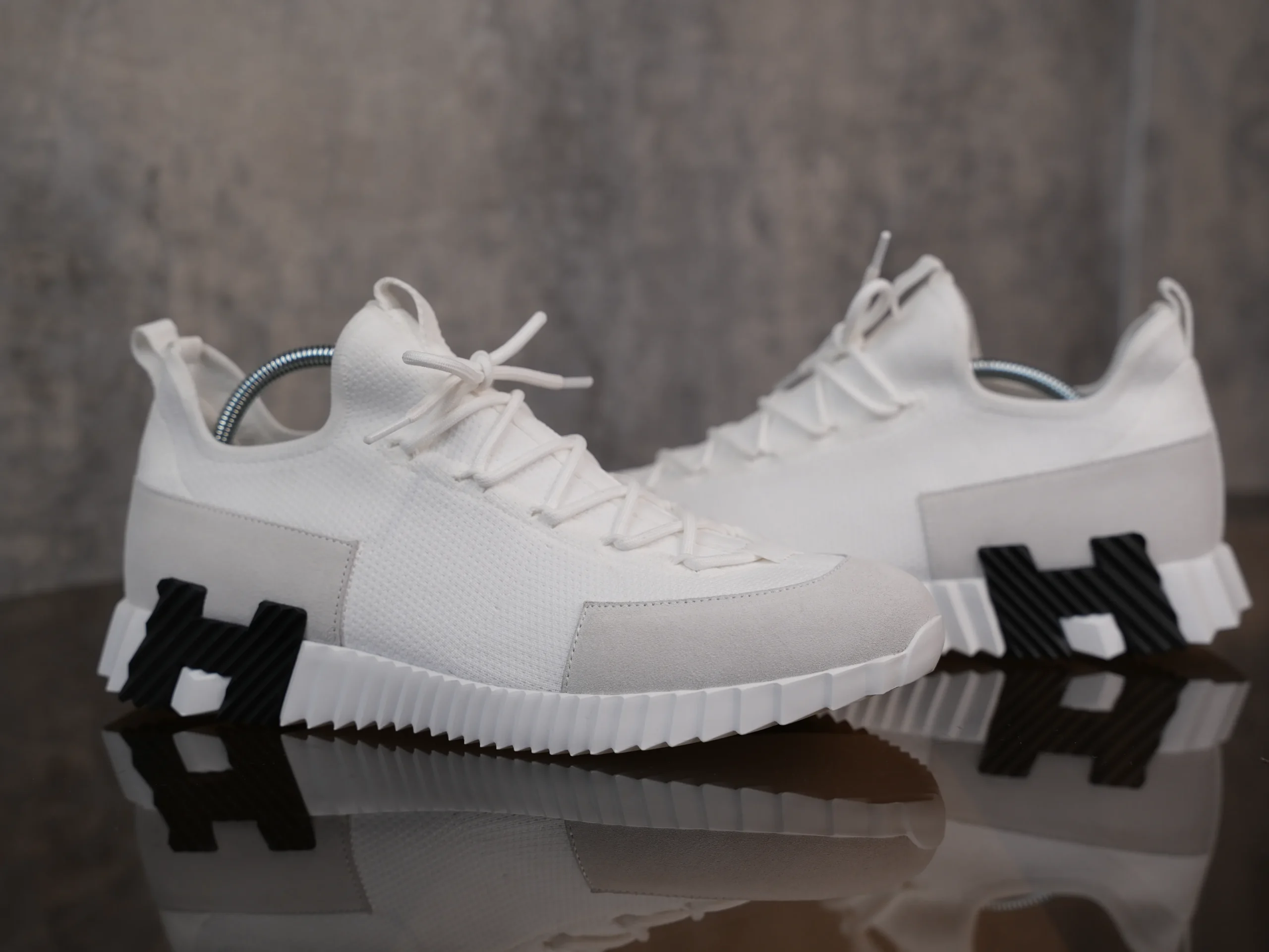 Hermès Lift Slip-On - White